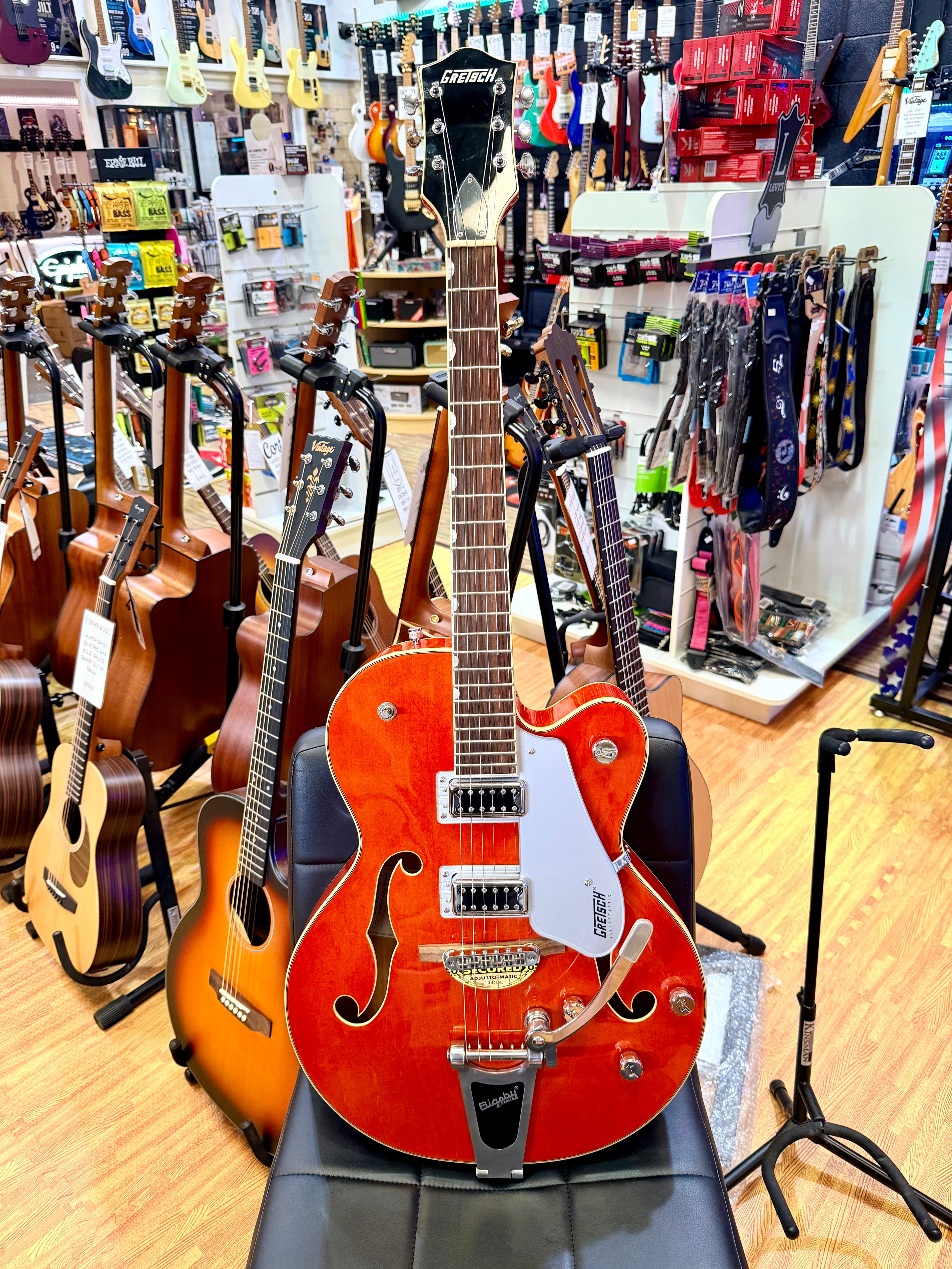 🌟2020🌟 Gretsch G5420T Electromatic Classic Single-Cut Orange~ Hollowbody~ Korea