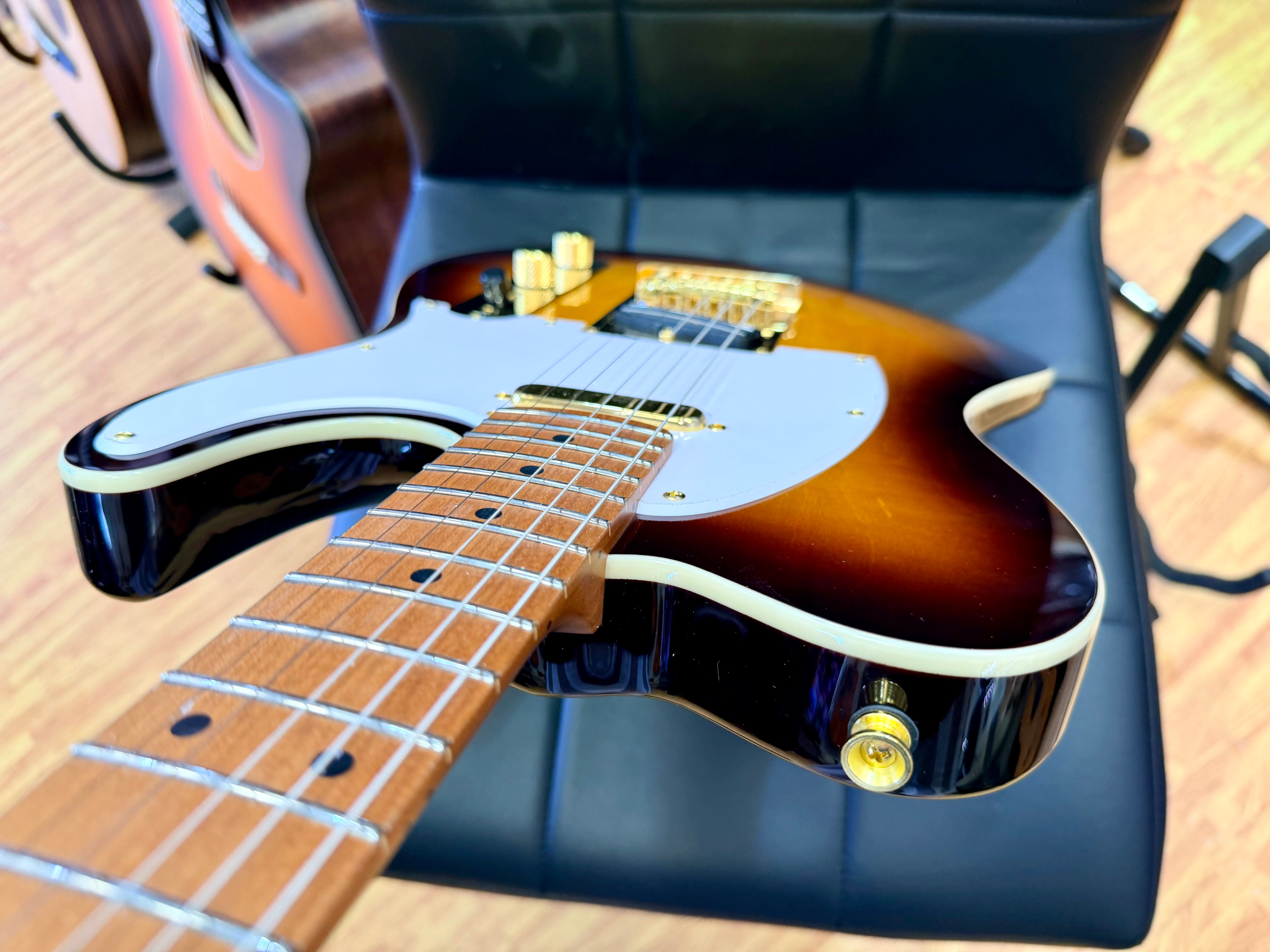 ⚡️NEW⚡️ JET JT-600 Tobacco Burst Electric Guitar~ Richie Kotzen~ Flamed Maple!