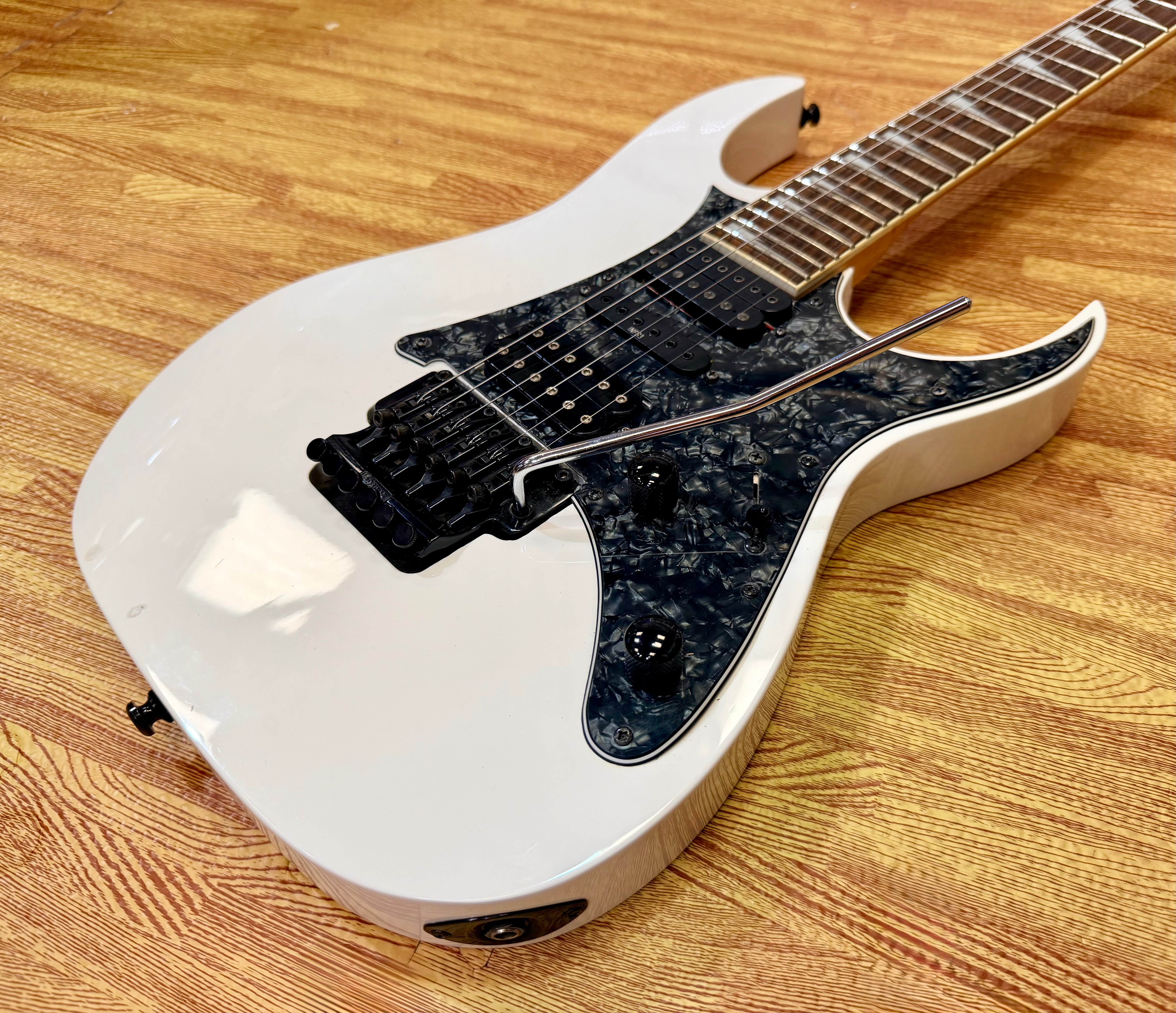 🔥2007🔥 Ibanez RG350DX White~ HSH Edge III Tremolo~ PRS Bridge P’up!