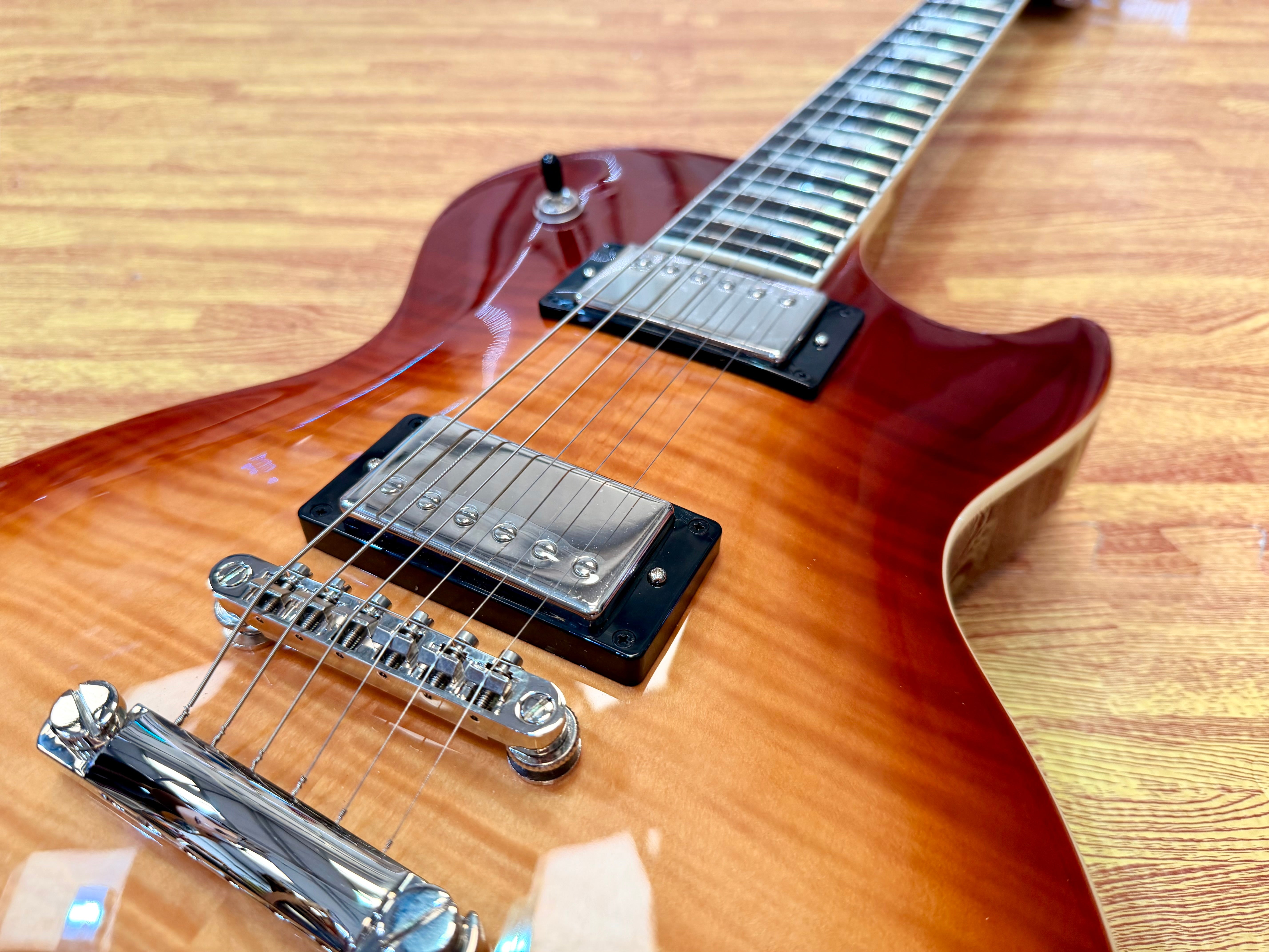 🌟2022🌟 Epiphone Les Paul Modern Figured~ Caffe Latte Fade~ Immaculate Condition