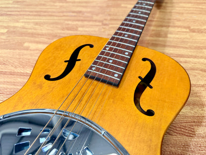 🌟MINT 🌟 2024 Epiphone Dobro Hound Dog Round Neck Resonator Acoustic Guitar!