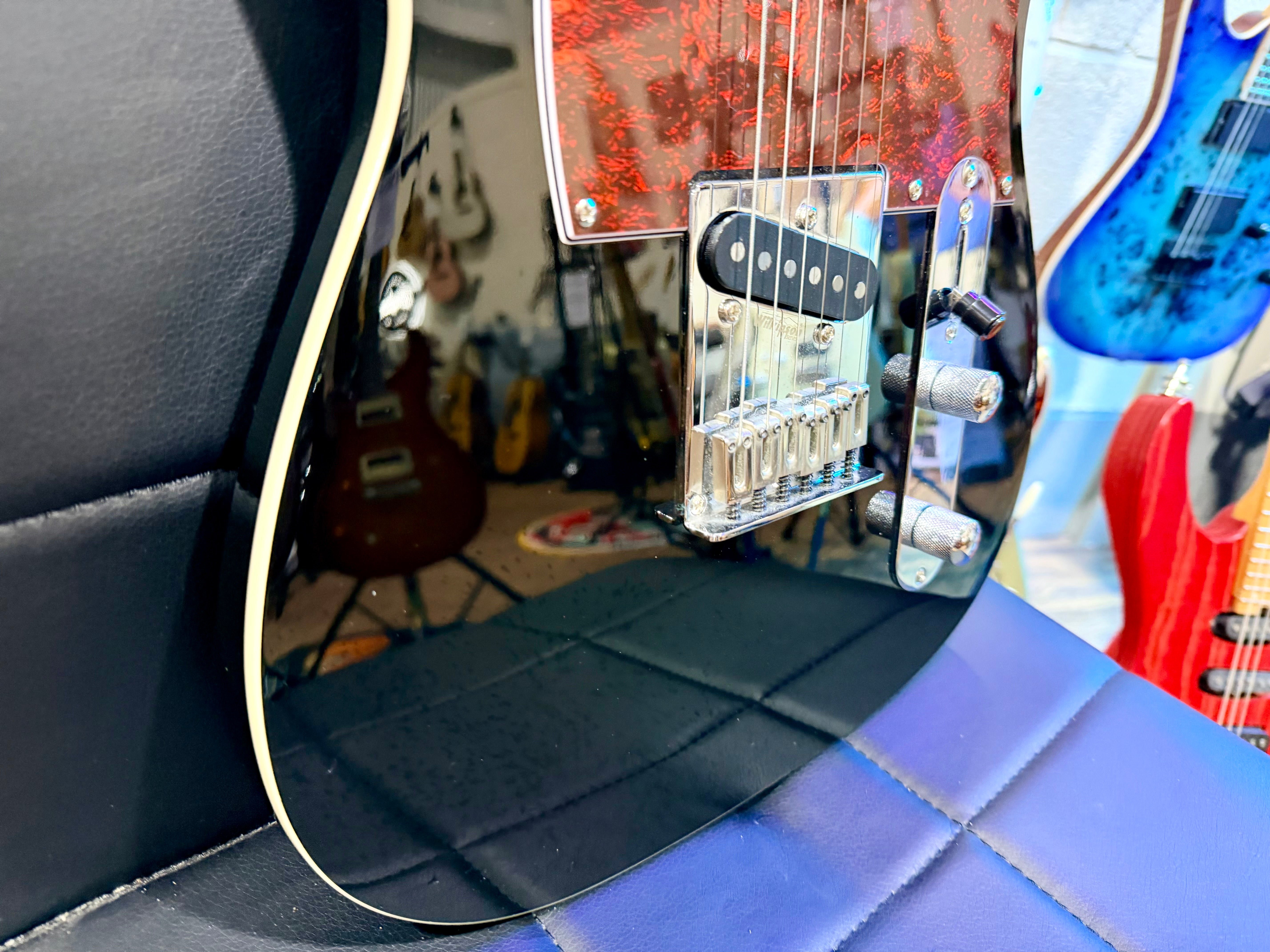 🔥MINT🔥 JET Guitars JT-350 HS Rosewood~ Gloss Black~ Telecaster Style!