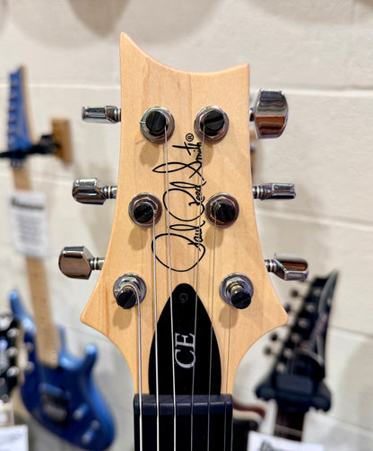 🔥RARE 2023🔥 PRS CE24 Satin Gold Top Limited Edition~ Natural Back~ USA~ Gig Bag