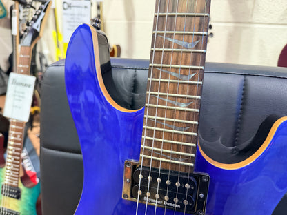 🔥KOREA 2015🔥 Cort KX Custom Electric Guitar~ Flamed Maple Trans Blue~ Rare!