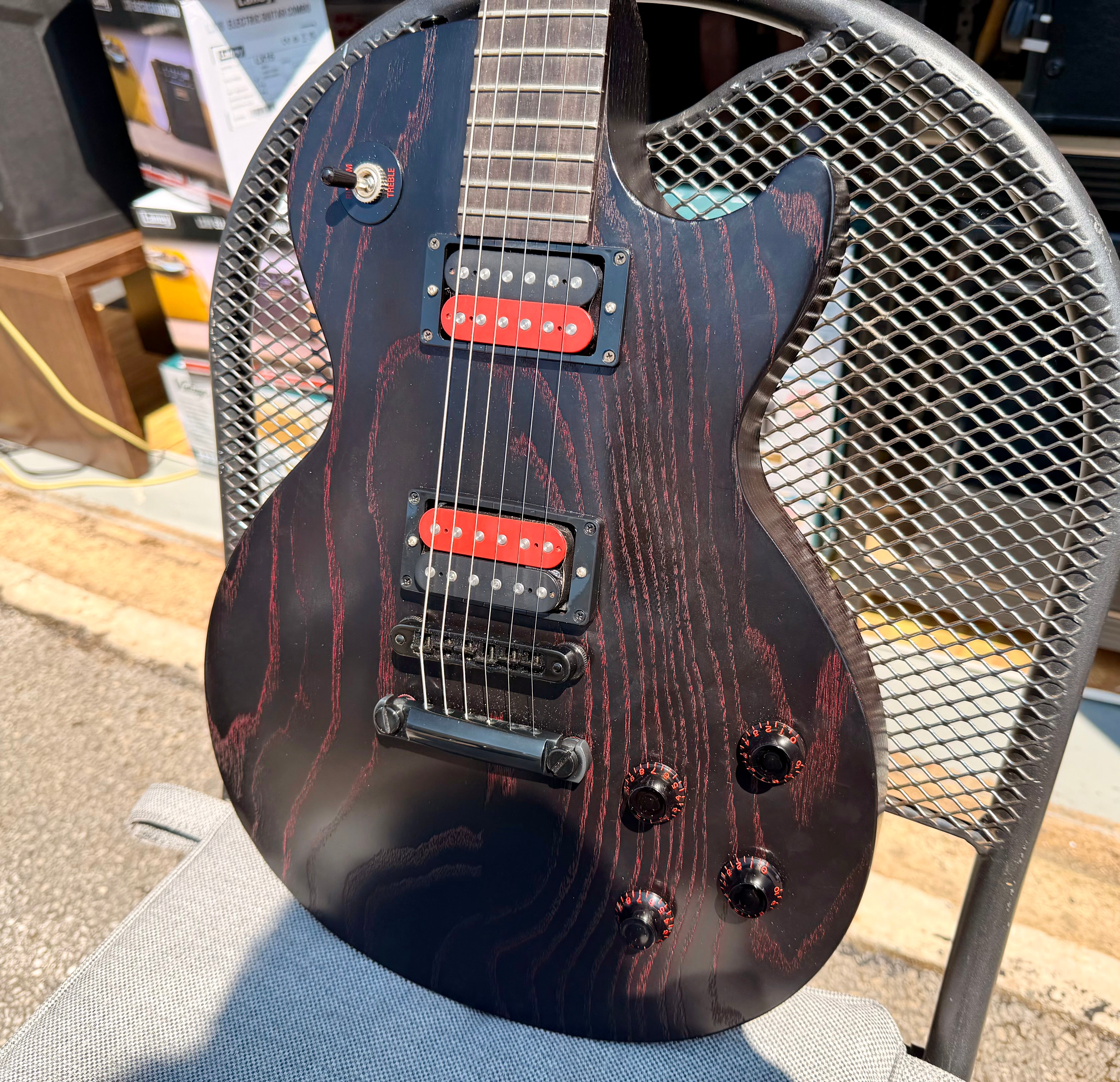 🔥RARE🔥 2003 Gibson Les Paul Voodoo Limited Run~Ebony + JuJu + Snakeskin Case!
