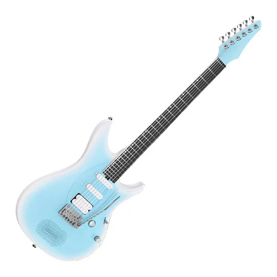 Enya Inspire Electric Smart Guitar in Light Blue