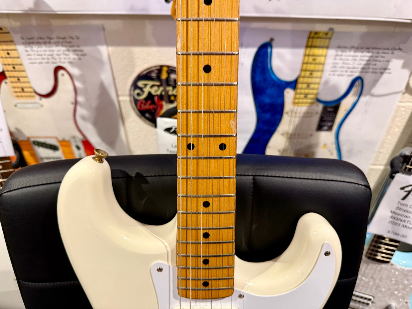 🌟 1983 JAPANESE VINTAGE 🌟Fender Squier JV Stratocaster~ 57 Spec~ Vintage White