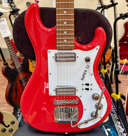 🔥SPECIAL OFFER🔥 NEW Rapier 22 Electric Guitar ~ Fiesta Red!
