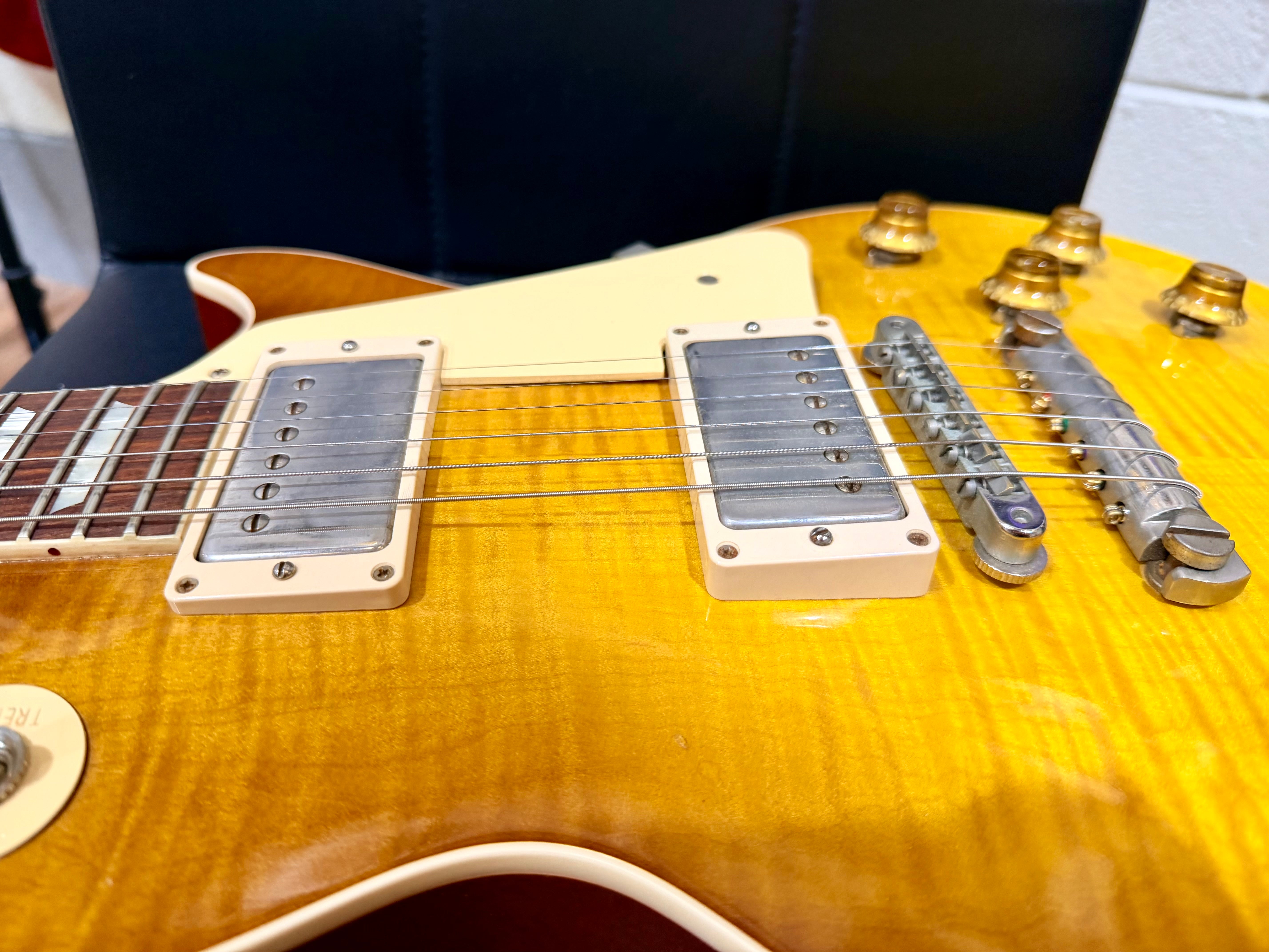 🔥2018🔥 Gibson 1959 Les Paul Custom Shop R9 VOS~ Historic Reissue~ Honey Burst!