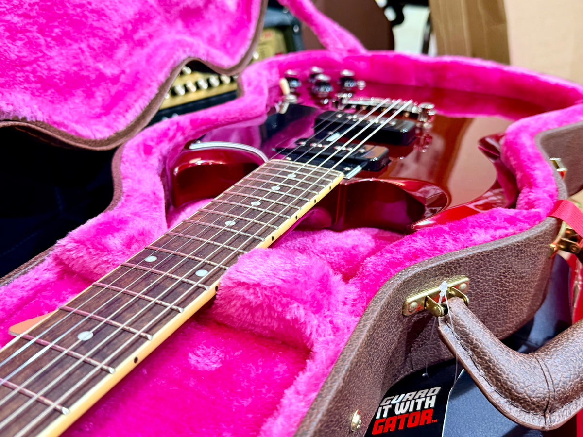 ✨2025✨ Epiphone SG Special P-90 Sparkling Burgundy + Hard Case~ MINT Condition