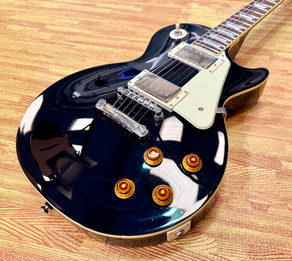 🔥2017🔥 Epiphone Les Paul Standard~ Ebony Gloss Black Electric Guitar