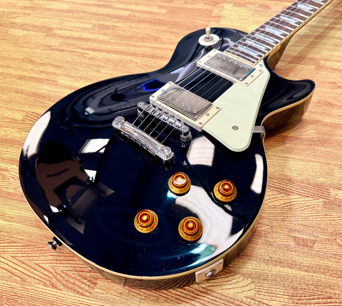 🔥2017🔥 Epiphone Les Paul Standard~ Ebony Gloss Black Electric Guitar