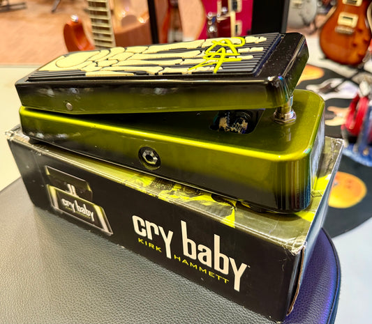 🔥 Dunlop KH95 Kirk Hammett Signature Wah Pedal Crybaby~ Boxed~ Metallica 🔥