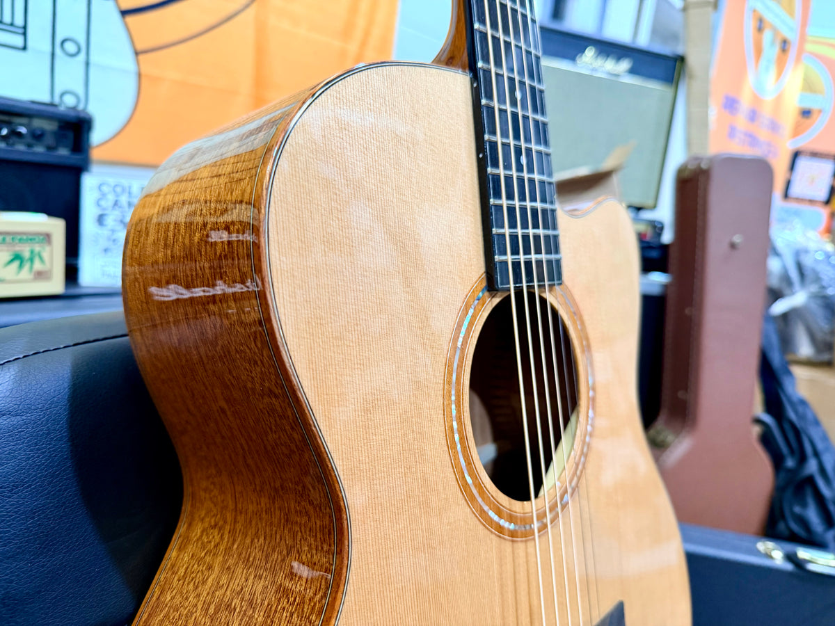 ✨NEW✨ Duke GA-MC-Cut-Solid-Air~ All Solid Electro Acoustic Guitar~ Ebony + Cedar