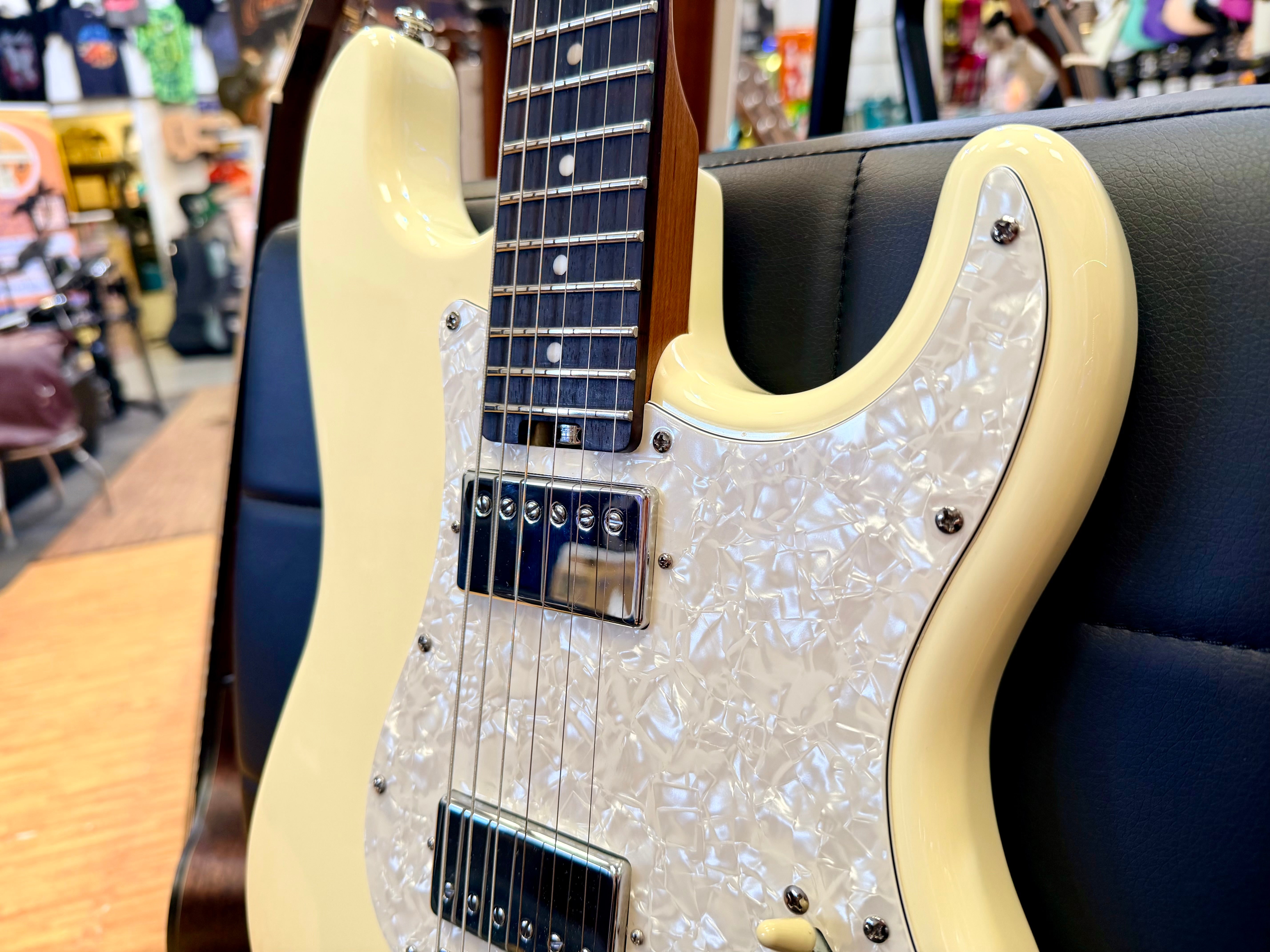 🔥2022🔥 Schecter Jack Fowler Traditional Signature~ Ivory~ USA Pasadena Pickups