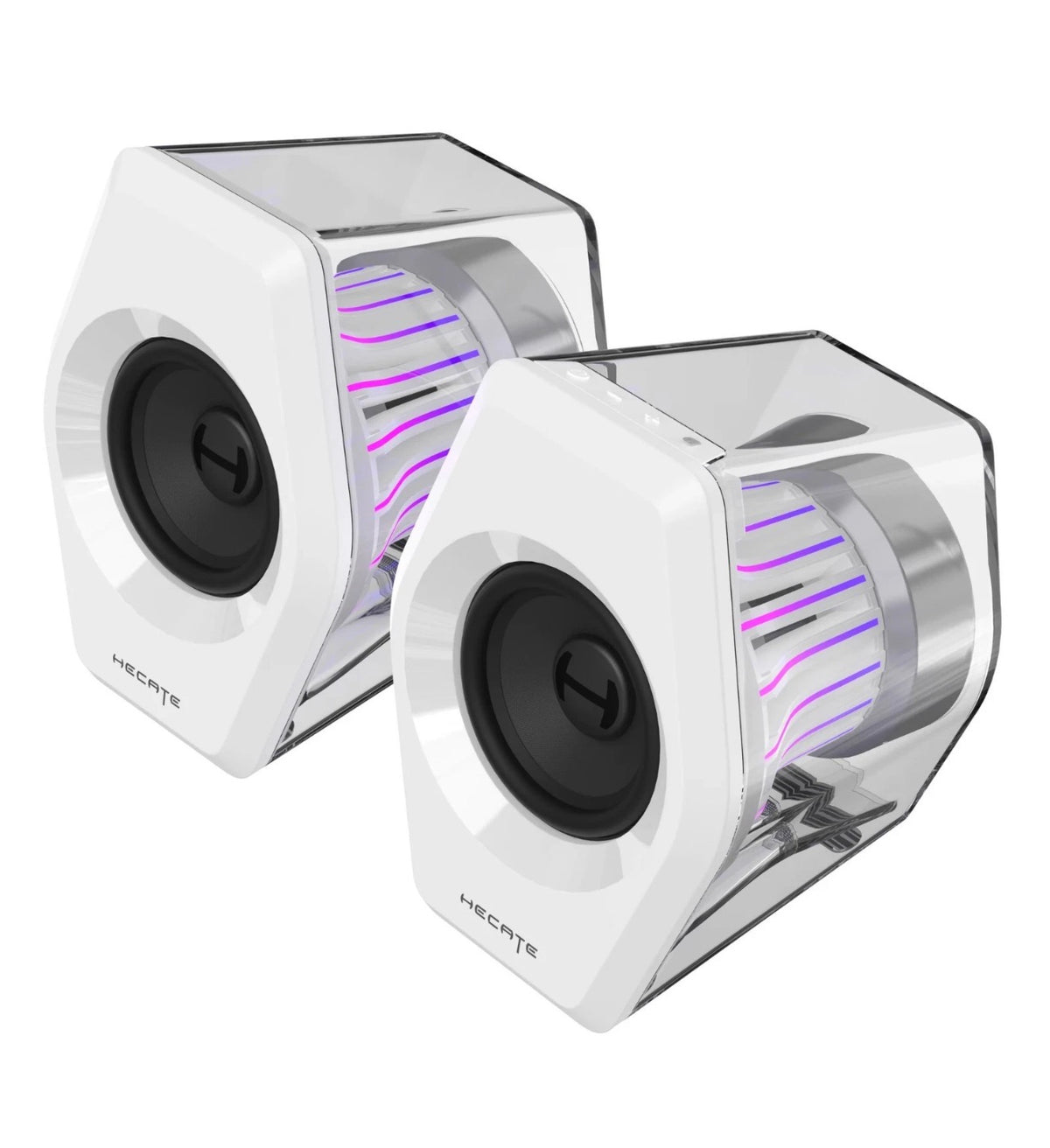 Edifier G2000 PRO 2.0 Bluetooth Gaming Speakers With RGB Lighting - White