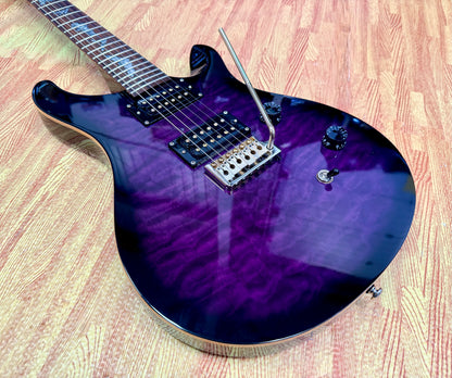🦇 PRS SE Paul Allender Signature Purple Burst~ 2008 Korean~ Rare Early Model 🦇
