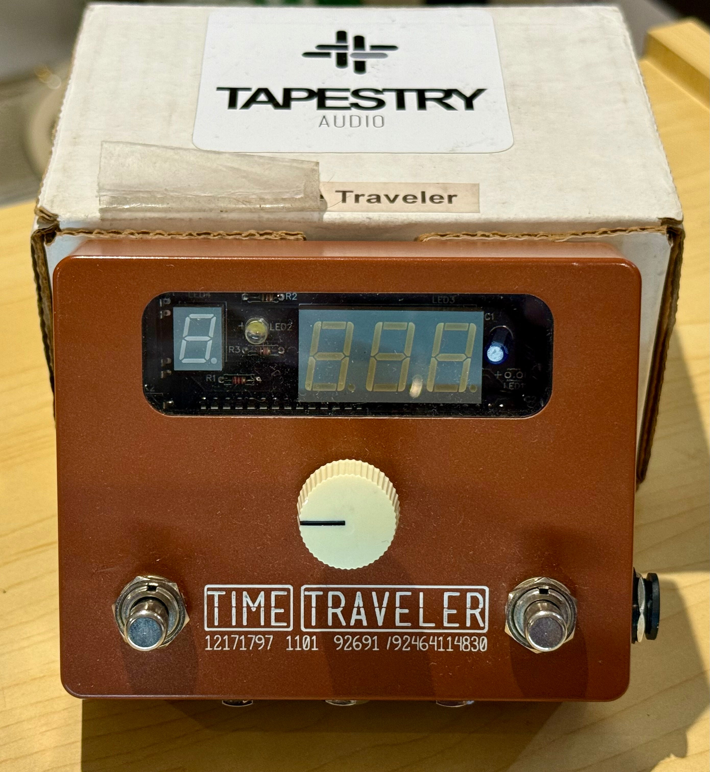 🎸 Tapestry Audio Time Traveler Guitar Pedal~ Boutique BPM Synch Unit 🎸