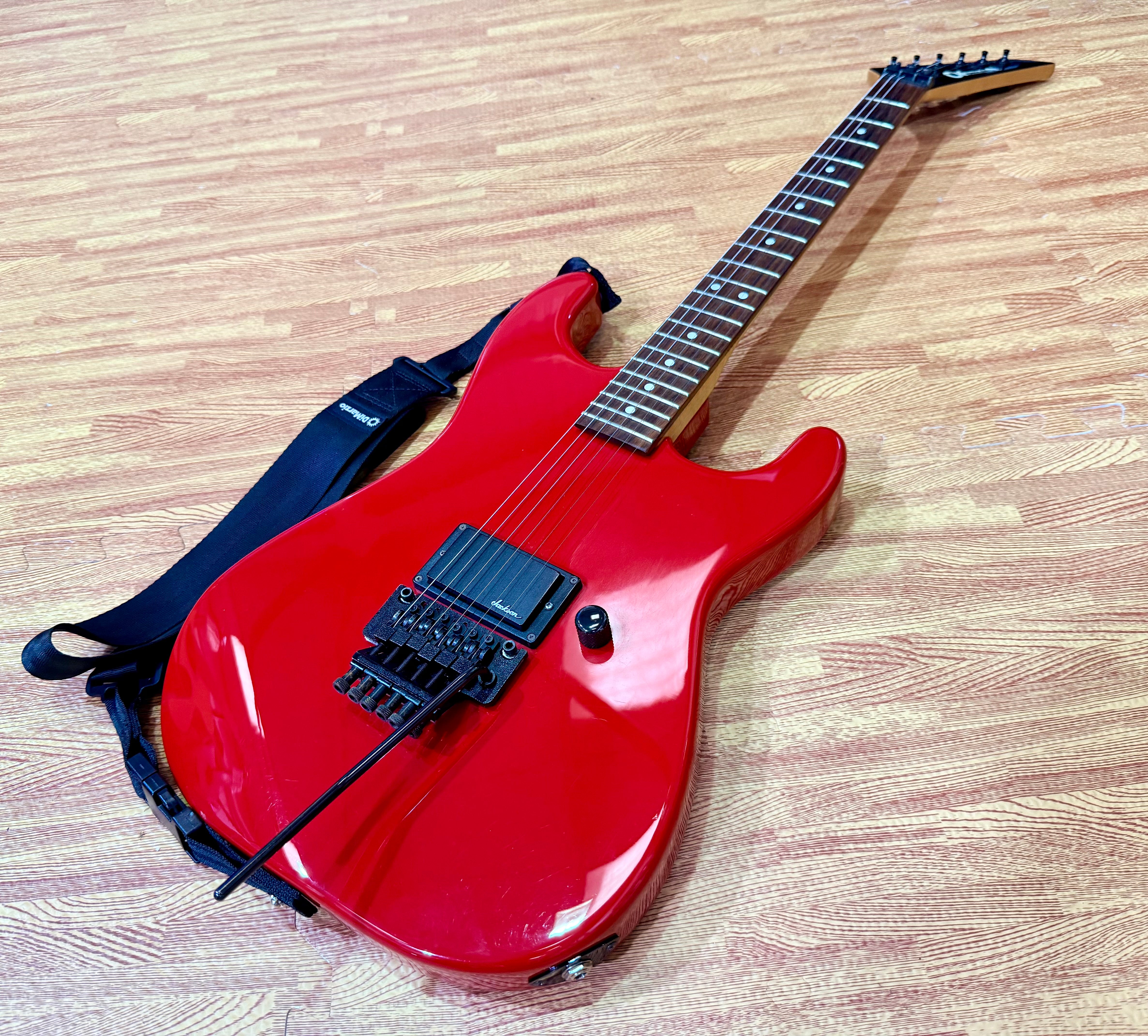 🔥RARE🔥 1987 Charvel Model 2 Red~ MIJ 80s Made In Japan~ JT6 Floyd Rose/Jackson