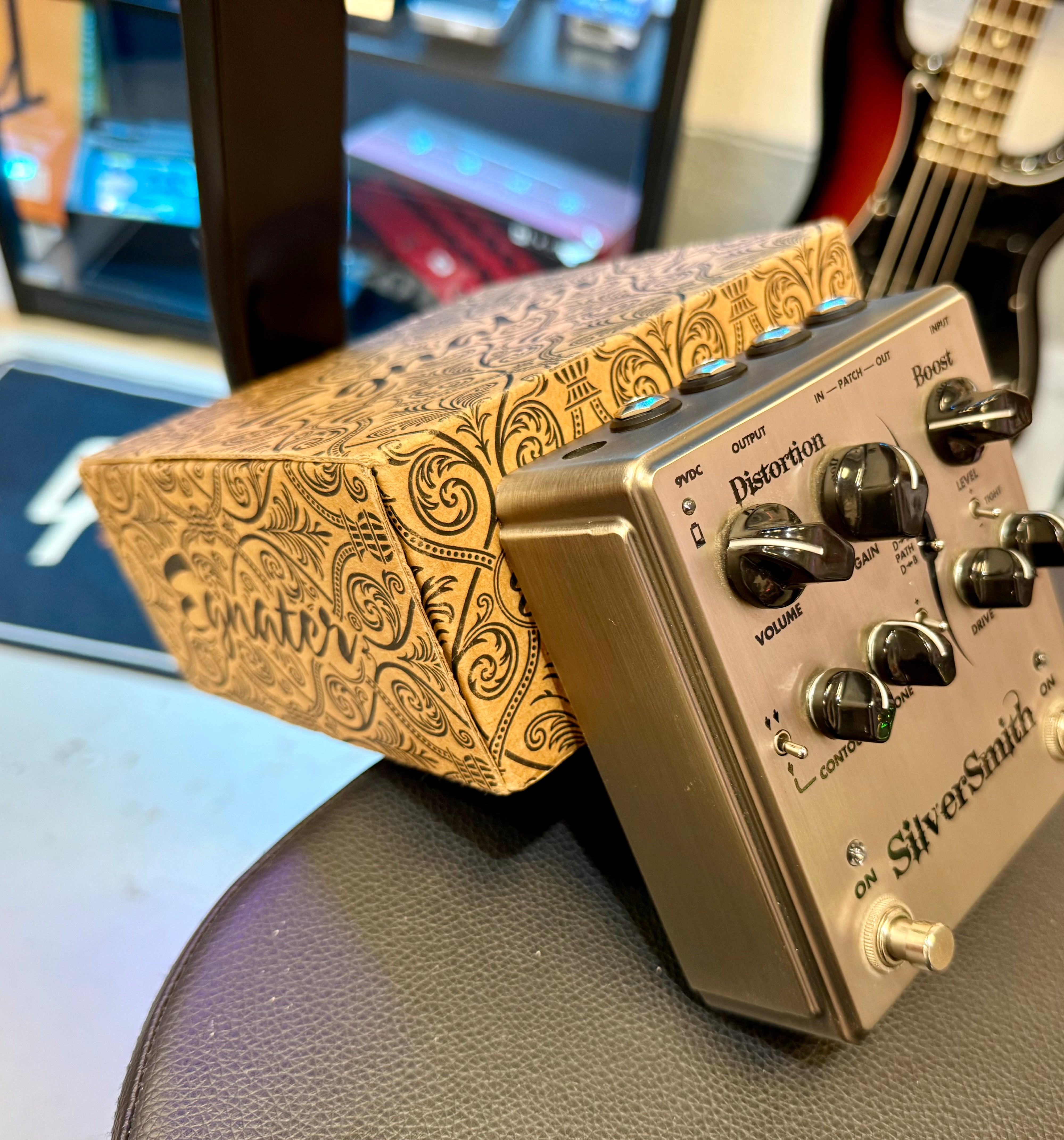 🔥 Egnater Silversmith Distortion and Boost Guitar Effects Pedal~ Boxed! 🔥