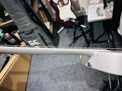 🌟NEW🌟 LAVA ME AIR CARBON FIBRE 36” Electro-Acousic Smart Guitar~ Silver + Bag!