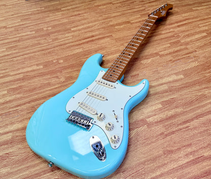 ⚡️NEW⚡️ Jet JS-300 Electric Guitar~ Seafoam Green~ Roasted Maple~ Strat~ 2026!
