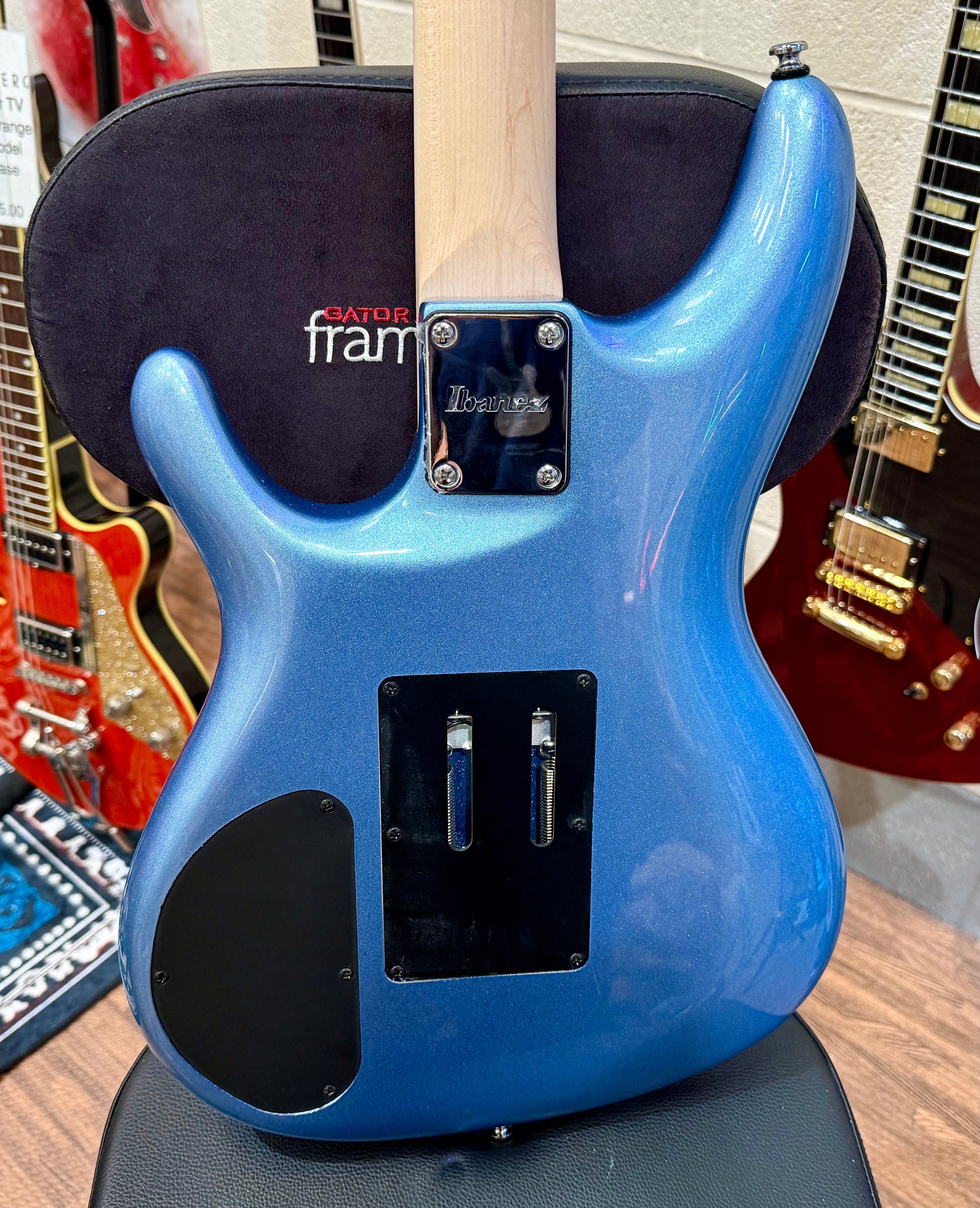 🔥MINT 2022🔥 Ibanez Signature JS140M Joe Satriani Soda Blue~ Edge Zero~ Ex-Demo