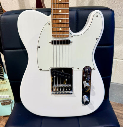 🌟MINT 2021🌟 Fender Player Telecaster Pau Ferro~Polar White~ Mexican MIM Tele