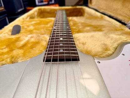 ✨2024✨ Epiphone Inspired By Gibson Custom 1963 Firebird I Silver Mist~ Maestro