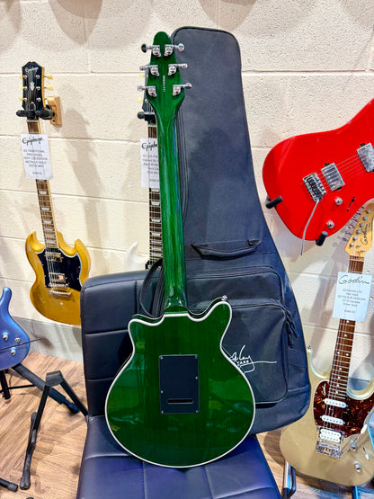 🌟LTD EDITION🌟 Brian May BMG Special Edition~ Emerald Green Model + Gig Bag!