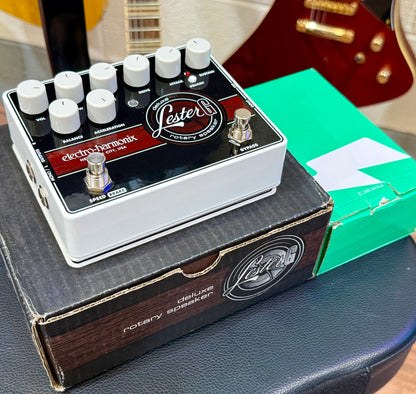 🎸BOXED & MINT🎸 Electro Harmonix Lester G Deluxe Rotary Speaker~ Leslie Pedal!