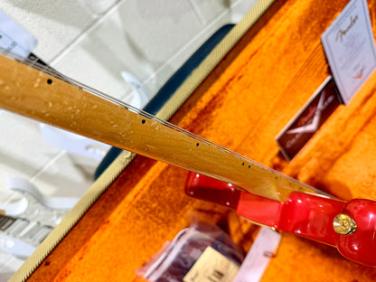 🌟2007🌟 Fender USA Custom Shop 1956 NOS Stratocaster Fiesta Red & Gold~ Maple!