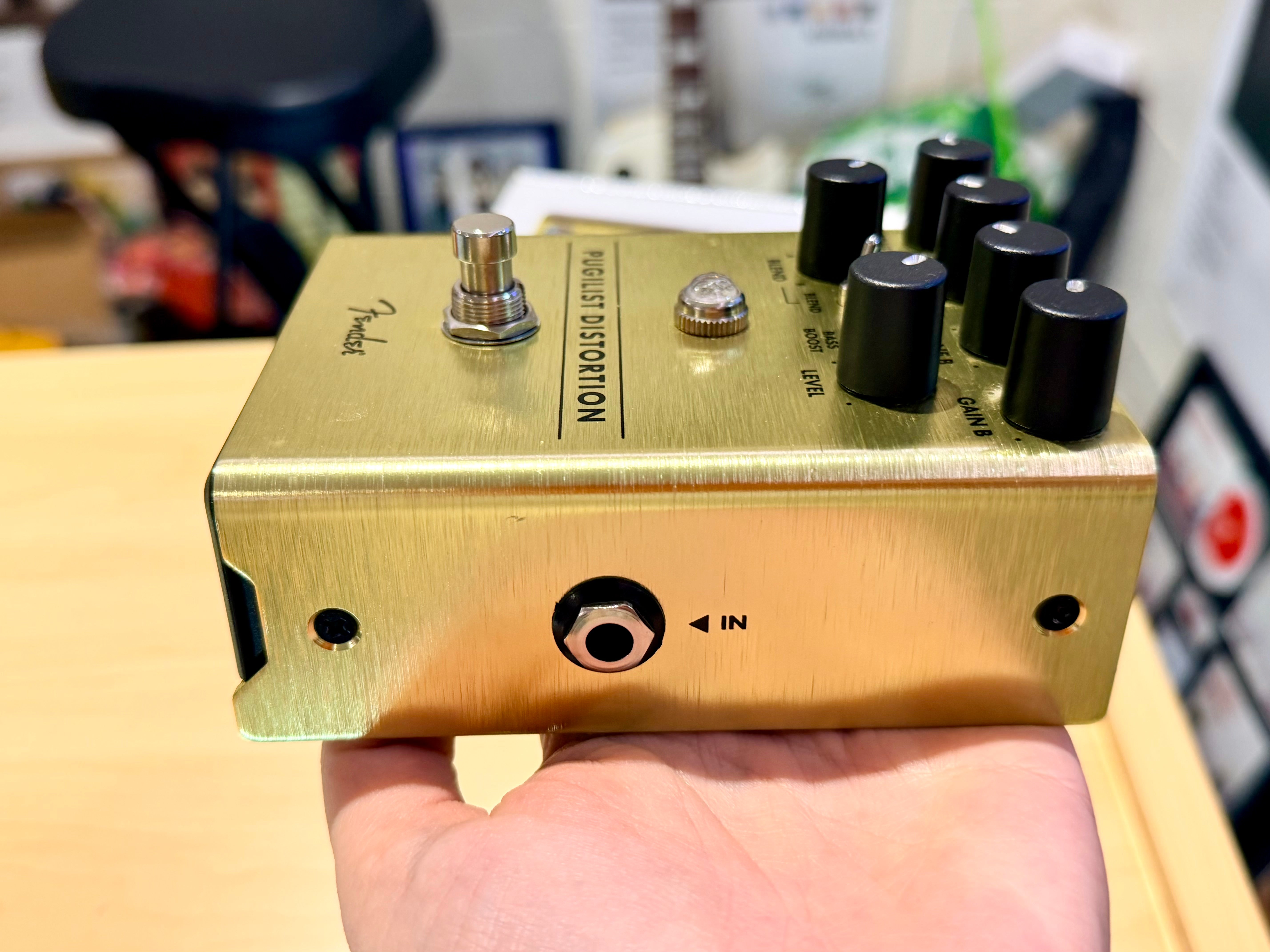 🎸 Fender Pugilist Distortion Guitar Effects Pedal 🎸