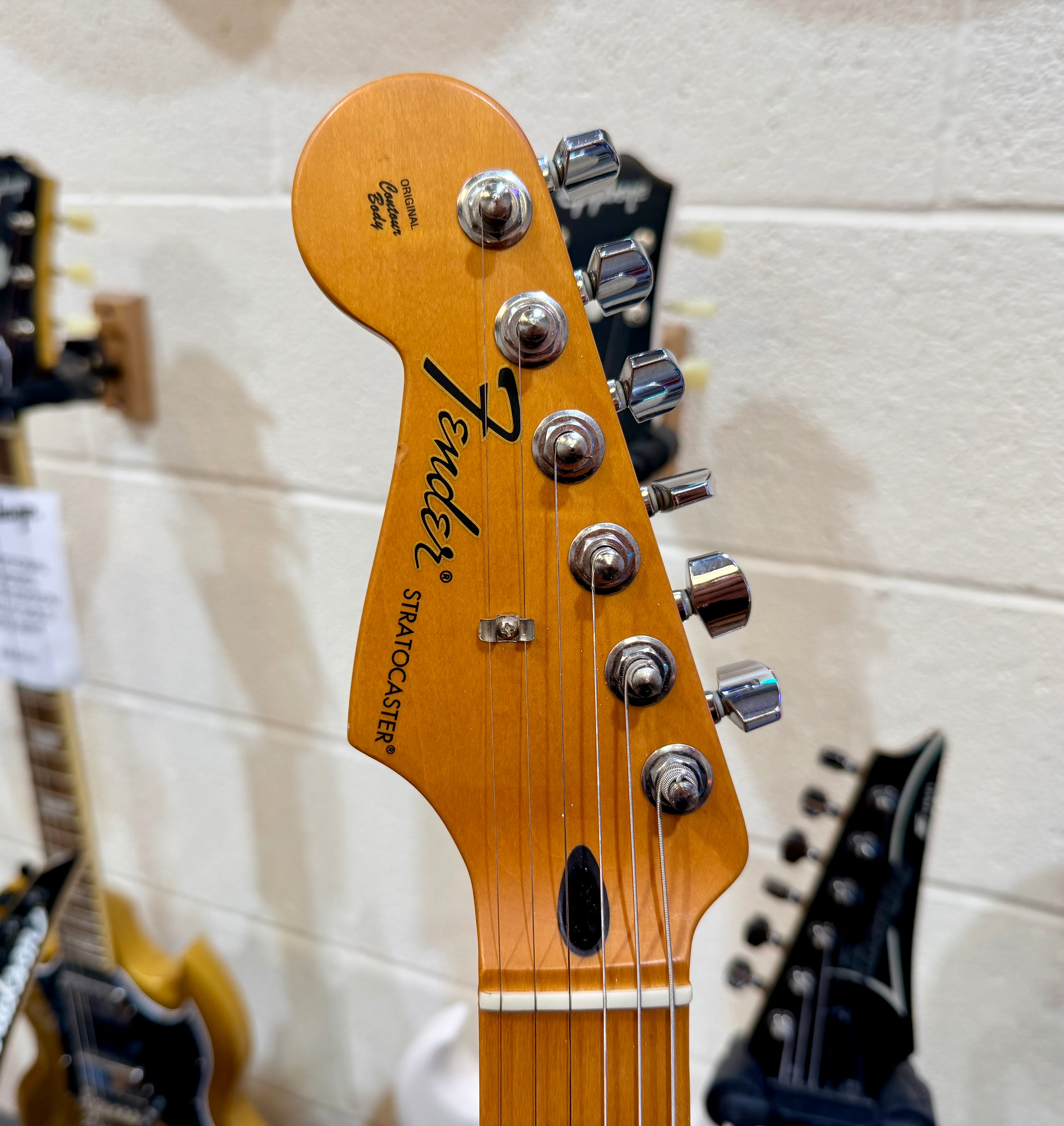 🔥LEFTY🔥 Fender Mexican Standard Stratocaster Left Handed~ Black~ 2008 Strat!