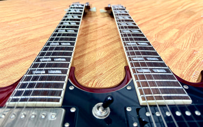 ⚡️RARE⚡️ Epiphone G-1275 Double Neck Cherry~ 2014 Limited Edition 6/12 String!