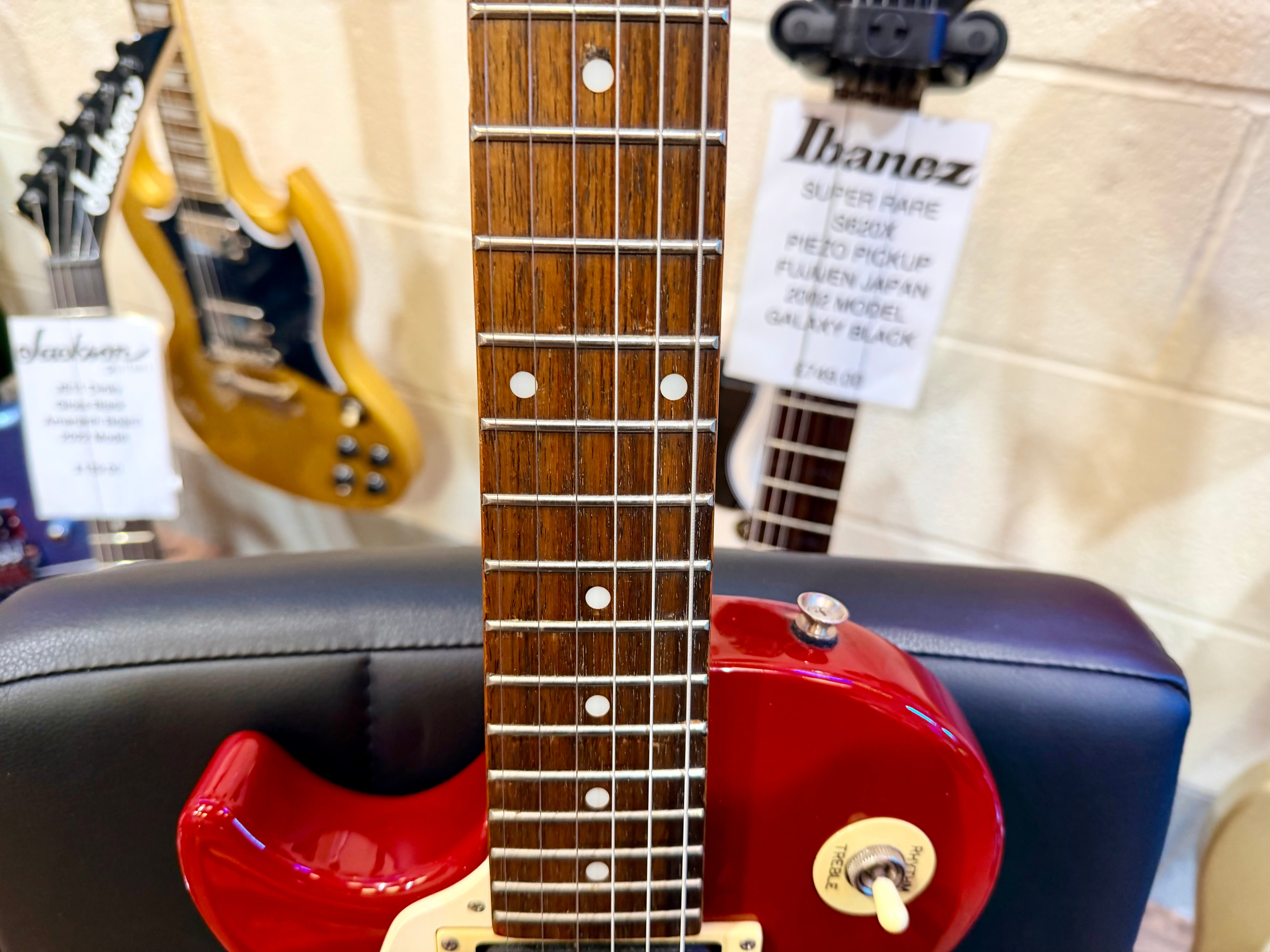 ☀️LEFTY☀️ Epiphone Les Paul LP 100 Left Handed ~ Cherry Sunburst Electric Guitar