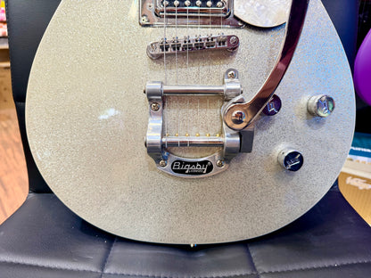 ✨2014✨ Gretsch G5439T Electromatic Pro Jet W/Bigsby~ Silver Sparkle Metallic!