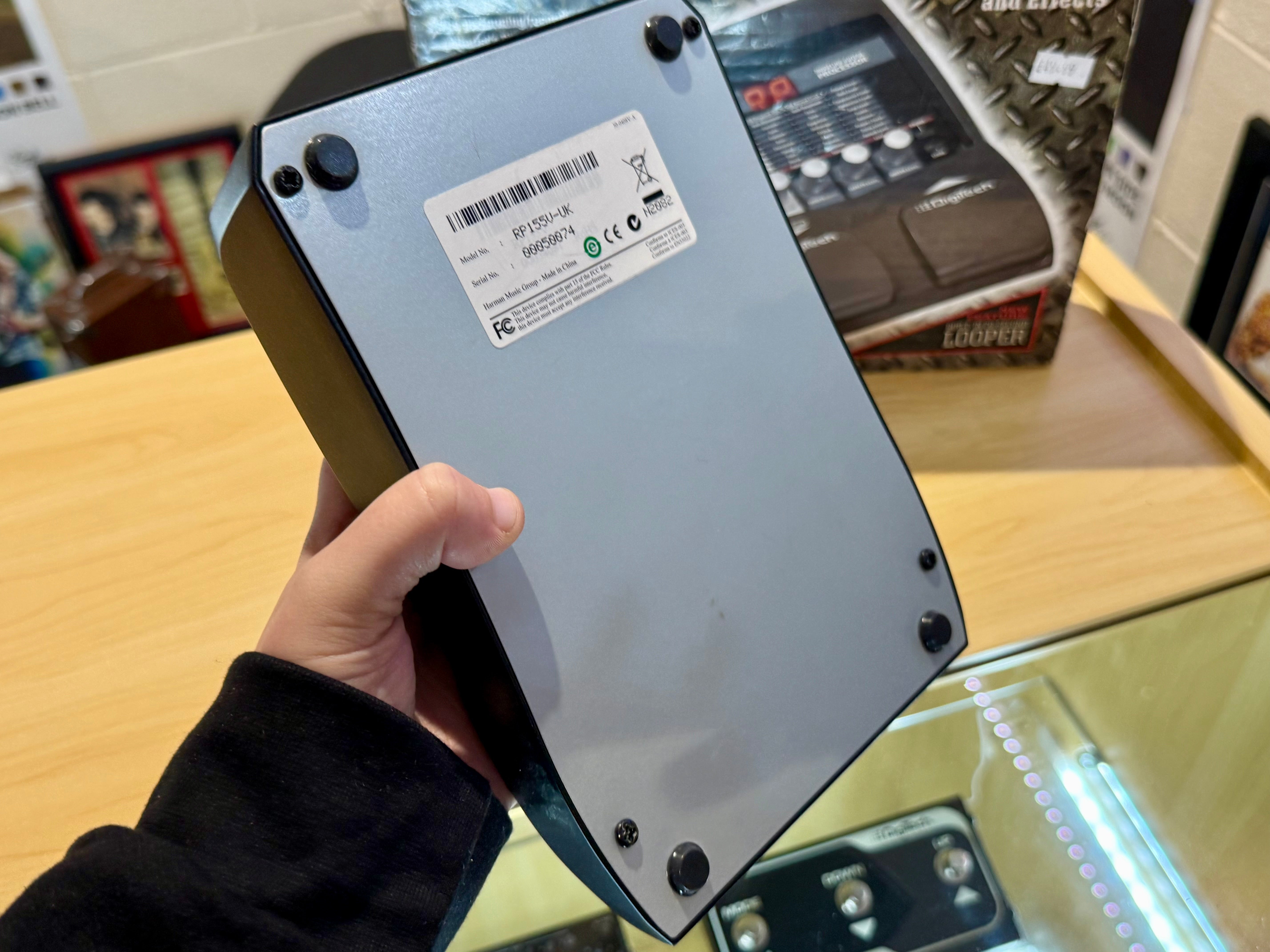 🎸 Digitech RP55 Modelling Guitar Processor~ Multi Effects Pedal Unit~ Boxed 🎸