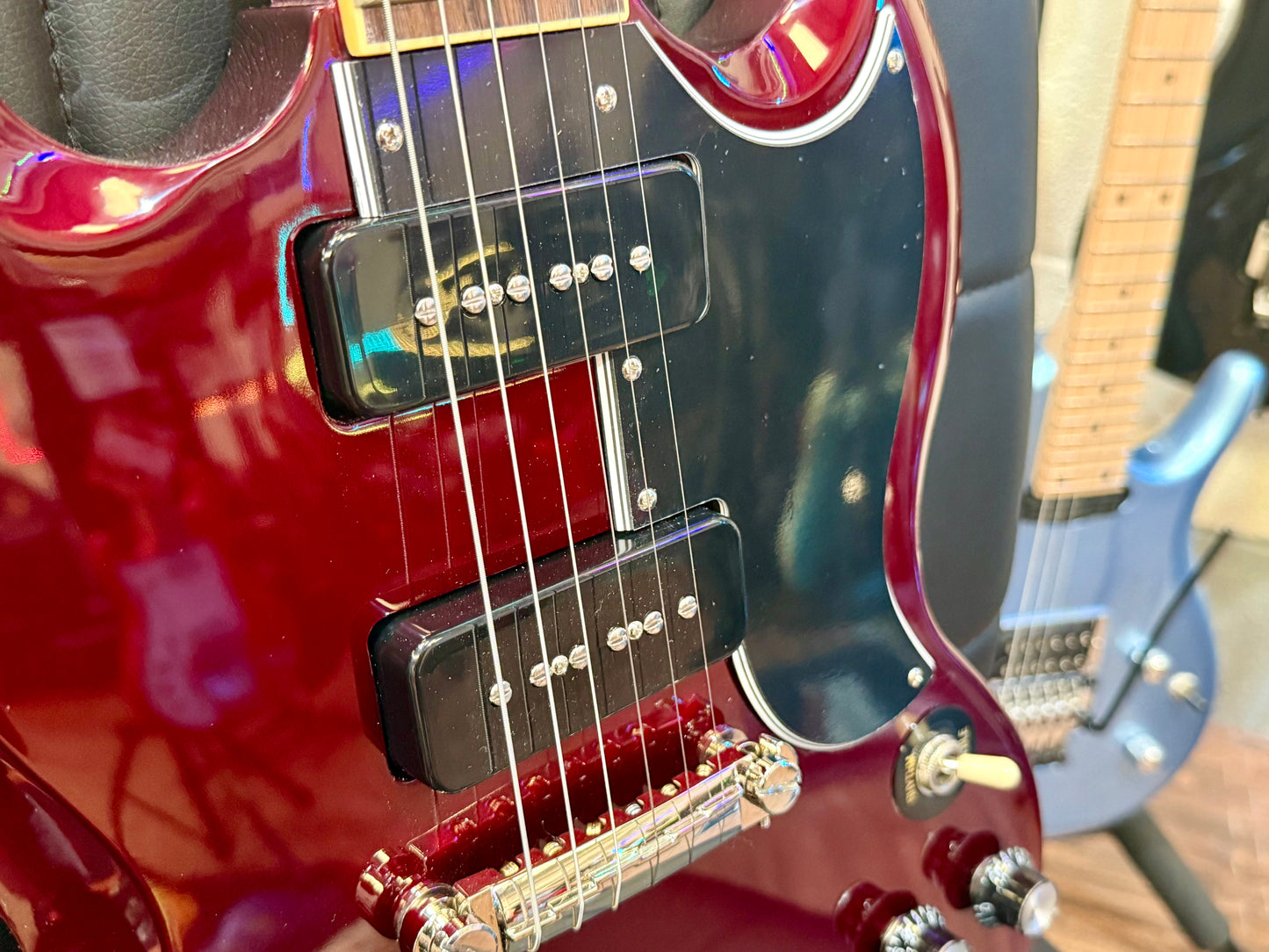 🌟BRAND NEW 2025🌟 Epiphone SG Special P-90~ Sparkling Burgundy~ Latest Model!