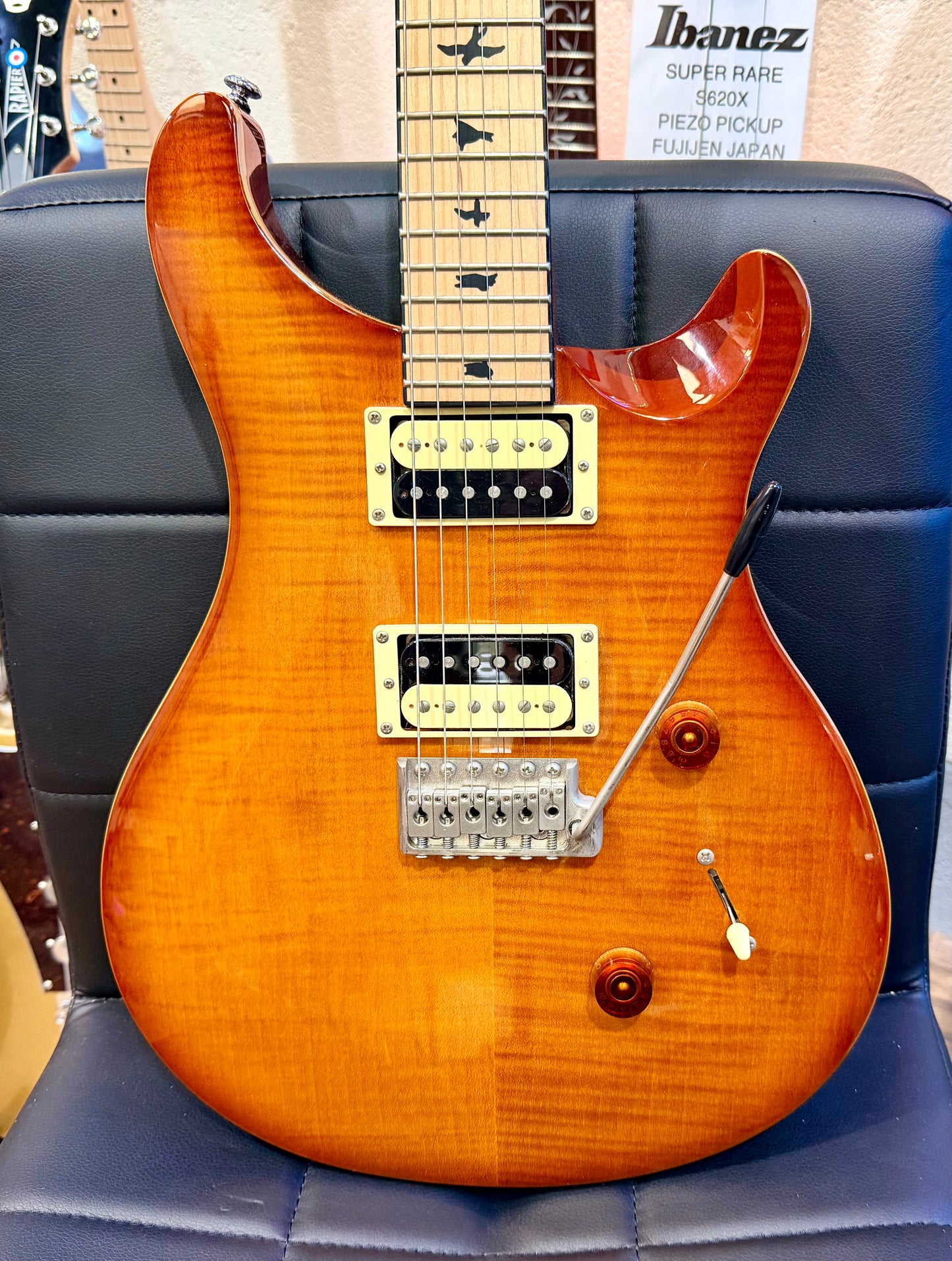 🌟2017 RARE🌟 PRS SE Custom 24 Limited Edition~ Maple Neck~ Vintage Sunburst!