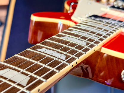 ⚡️MINT⚡️ Epiphone Les Paul Standard 50s Figured Cardinal Red~ Inspired By Gibson