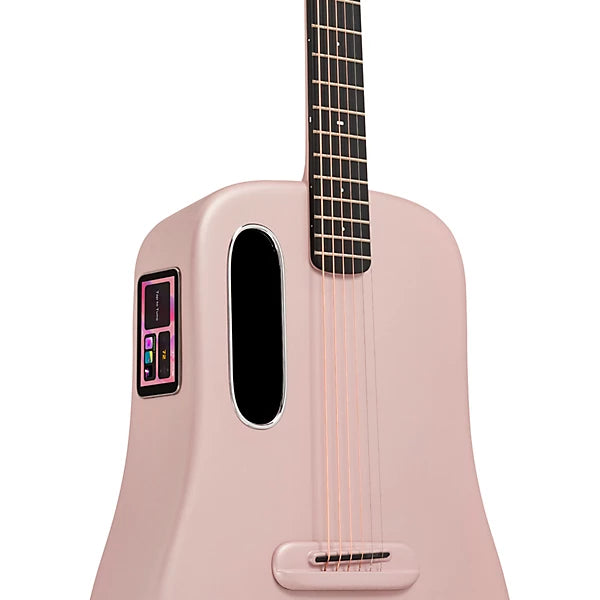 🔥 LAVA Music ME 4 36” Smart Carbon Electro Acoustic Guitar~ Pink~ FREE Cable 🔥