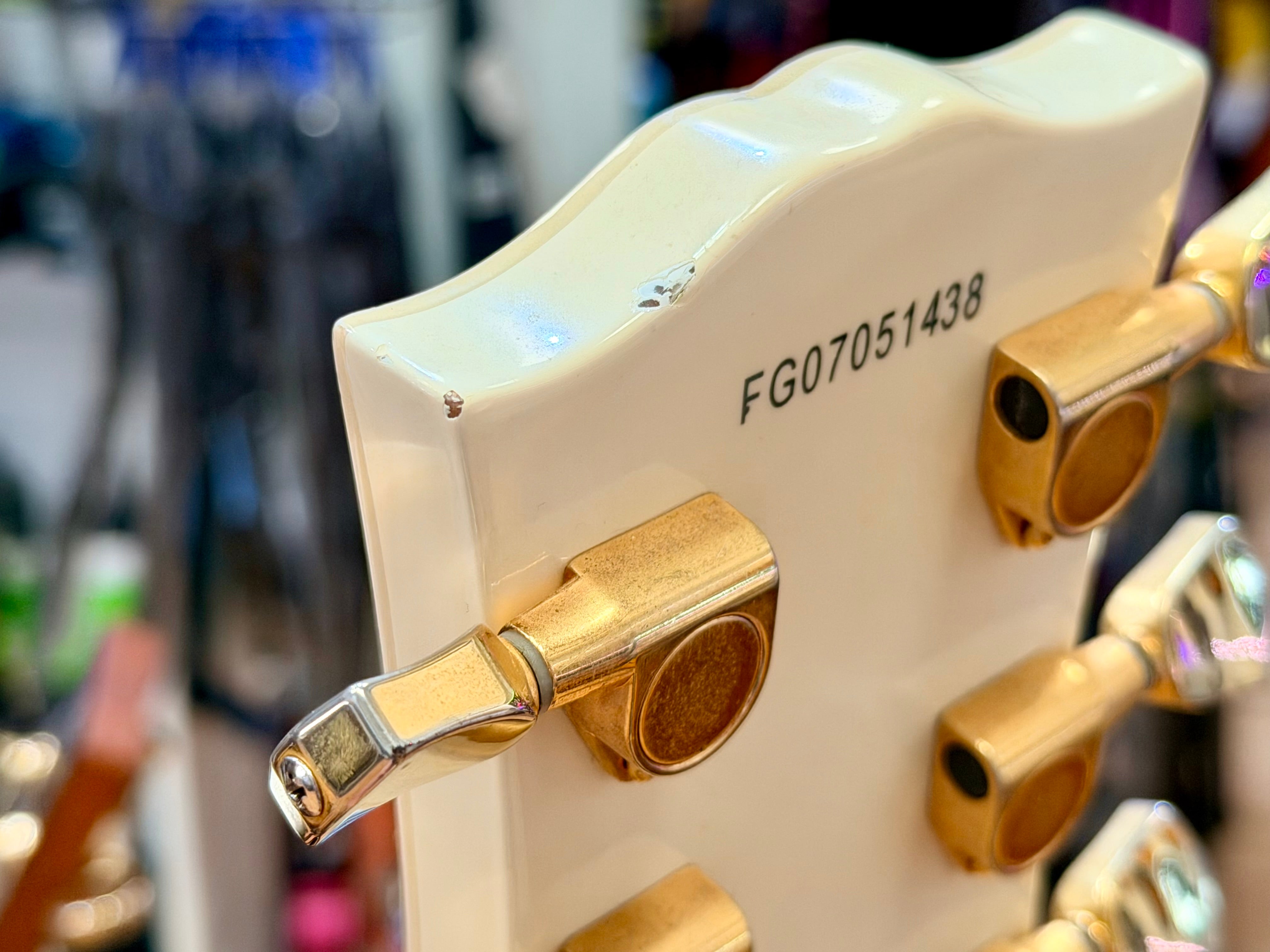 🔥2007🔥 Burny RLC-85S Custom~ Sustainer + Floyd Rose~ Snow White Les Paul!