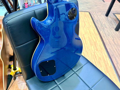 ✨2008✨ Edwards E-LP Limited Model Les Paul~ Blue Aqua Quilt~ Made in Japan 🇯🇵