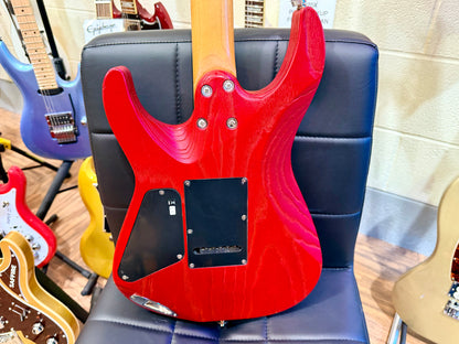 🔥KOREAN🔥 Charvel Pro-Mod DK24 HSS 2PT CM Red Ash~ Seymour Duncan~ 2021 MIK!