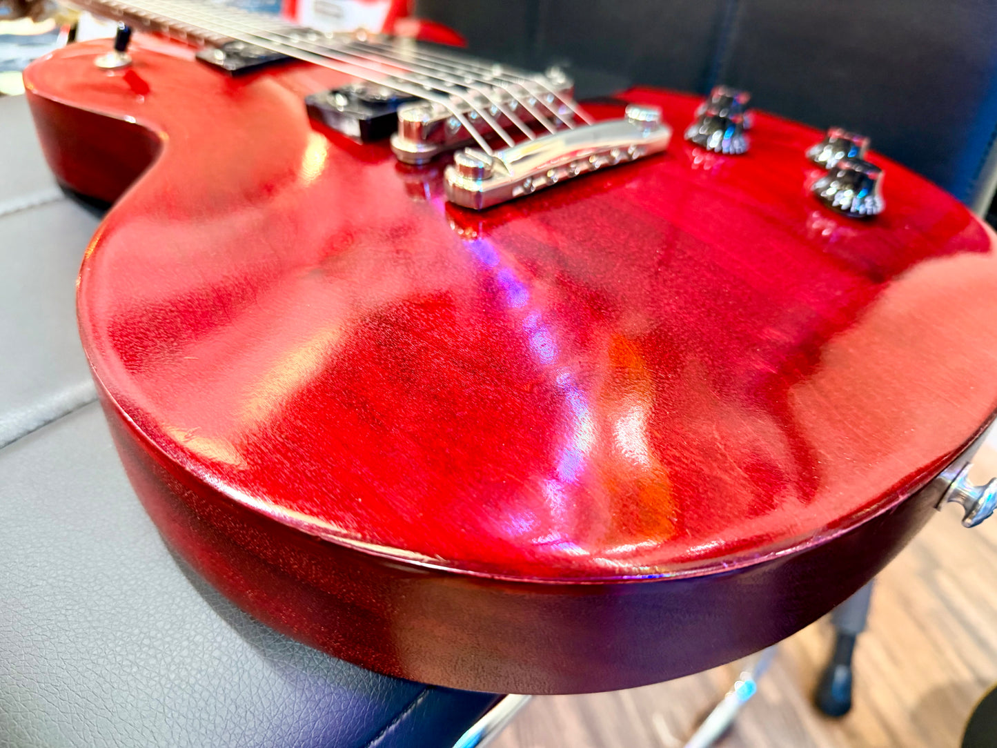 🌟2018🌟 Gibson USA Les Paul Studio Faded~ Worn Cherry~ Deluxe Gig Bag & Docs!