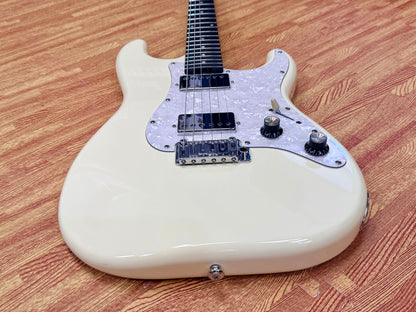 🔥2022🔥 Schecter Jack Fowler Traditional Signature~ Ivory~ USA Pasadena Pickups