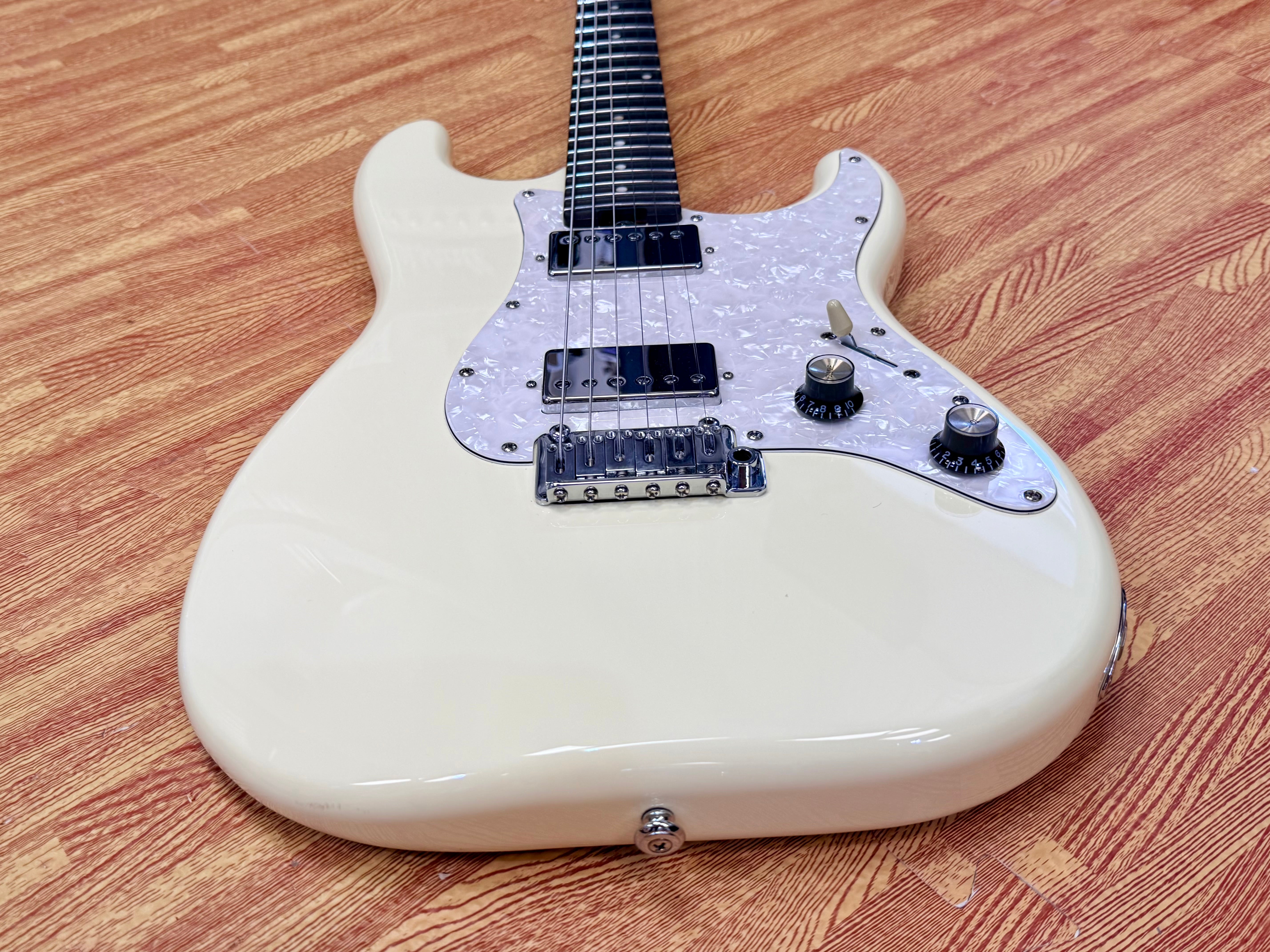 🔥2022🔥 Schecter Jack Fowler Traditional Signature~ Ivory~ USA Pasadena Pickups