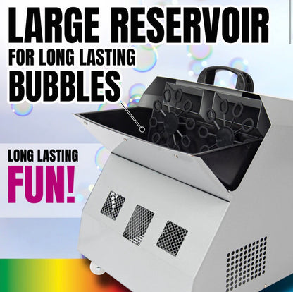 🫧 SPECIAL OFFER 🫧 KAM Giant Bubble Machine 300W inc Wireless Remote