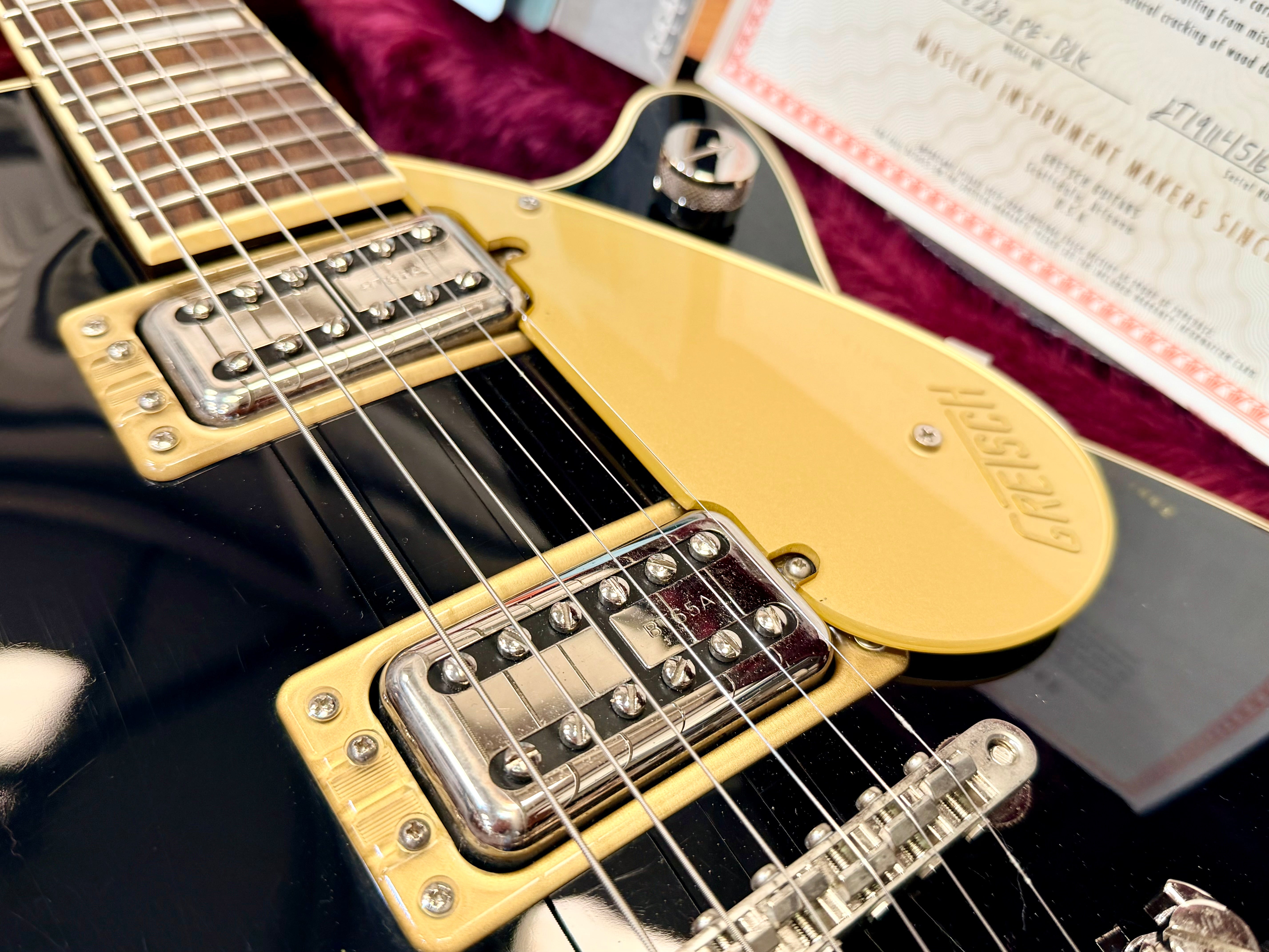 ✨2019✨ Gretsch G6228 Players Edition Jet BT V-Stoptail Black~ MIJ Japan + Case!
